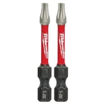 Milwaukee 48-32-4784 Shockwave 2" Power Bit Torx T20, 25-pack. Fixed Price $17.74.