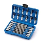 Casoman 3/8drive Extra Long And Standard Torx Bit Socket Set, 24 Piece Star. Fixed Price $42.02.