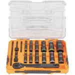 Klein 65626 Knect Deep Well Impact Socket Set 3/8" Ratchet 24 Sae/metric Sockets. Fixed Price $129.98.