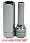 1"6pt Deep 3/8"drive Supertorque High Polished Chrome Usa Socket Bd-632. Fixed Price $15.12.