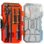 Klein Tools 65238 Essential Deep-well Heavy-duty Flip Socket Set, Sae. Fixed Price $63.74.