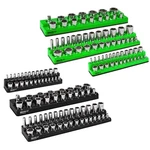 Tohome Magnetic Socket Organizer Set 12pcs, Holder, 1/4", 3/8", 1/2".... Fixed Price $90.71.