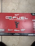 Milwaukee M12 Fuel 12v Cordless Compact Impact Wrench, Battery Included. Fixed Price $249.99.