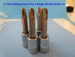 Snap-on Fp42e Phillips #4, Standar Socket Driver 3/8" Drive Looks Unused. Fixed Price $17.50.