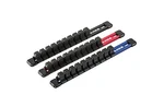 3pc 1/2" Drive Aluminum Socket Organizer - Store 10 Sockets Per Rail. Fixed Price $44.46.