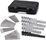 Ementol 107pcs Bit Socket Set, 1/4", 3/8" And 1/2" Drive Et500. Fixed Price $89.00.