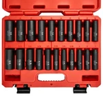 Neiko 02431a 3/8 Drive Sae And Metric Deep Impact Socket Set 21 Pieces S.... Fixed Price $58.04.