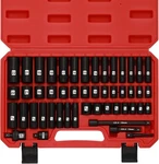 Ementol 49pcs 3/8" Drive Deep And Shallow Impact Socket Set, One Size. Fixed Price $58.99.
