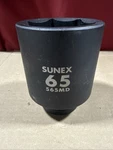 Sunex 1 Drive 65mm Deep Impact Socket Metric 565md New. Fixed Price $84.97.
