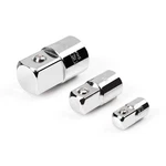 Tekton Sha99010 1/4, 3/8, 1/2 Inch Drive Adapter Set (3-piece). Fixed Price $27.99.
