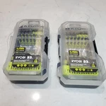 Pack Of 2 Ryobi Impact Rated Drive Bit Set With Diamond Grit Bits 52 Pc New. Fixed Price $24.00.