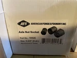 American Forge And Foundry 18526 3 3/4" Locknut Socket 6-point (new). Fixed Price $43.71.