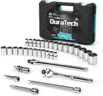 Duratech 1/2" Drive Socket Set 33-piece Including Metric/sae Sockets Alloy Steel. Fixed Price $64.99.