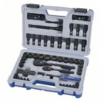 Westward 55mt04 Socket Wrench Set,chrm,1/2 In,3/8 In,6pt New-free Shipping. Fixed Price $89.95.