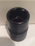 New Snap-on Tools, 9/16", 1/2" Drive, 6 Point, Side Grip Socket, Model # Dt18a. Fixed Price $8.95.