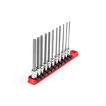 1/4 Inch Drive Long Hex Bit Socket Set With Rail, 11-piece (2-8 Mm). Fixed Price $43.29.