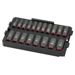Milwaukee 49-66-6816 Shockwave 3/8 Impact Duty Socket Mm Tray Set - 19 Pc. Fixed Price $109.97.