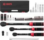 47pcs Click Torque Wrench Set With Sockets For Car & Bike Repairs. Fixed Price $131.99.