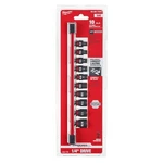 Milwaukee 49-66-7000 10pc Shockwave Impact Duty 1/4" Drive Sae 6 Pt Socket Set. Fixed Price $44.97.
