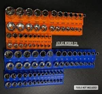 Capri Tools Socket Set Organizer, 1/4" 3/8" Drive Sae Metric - Cp12110, Cp12320. Fixed Price $44.99.