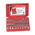 Genius Tools 28 Piece 1/4" & 3/8" Dr. Sae Hex Bit Socket Set Bs-2328hl. Fixed Price $236.50.