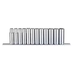 Westward 53pn71 1/2" Drive Socket Set Metric 12 Pieces 10 Mm To 21 , Chrome,. Fixed Price $37.19.