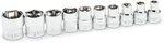 Gearwrench 10 Piece 1/4" Drive 6 Point Sae Stubby Socket Set -. Fixed Price $49.99.