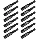 Ftihtry 1/4 Magnetic Extension Socket Drill Bit Holder,12pcs Onesize. Fixed Price $13.35.