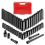 45 Pcs 1/2" Drive Metric Impact Socket Set, Deep & Shallow Set 9-32mm. Fixed Price $79.99.