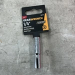 Gearwrench 80117 1/4" Drive 6 Point Deep Sae Socket. Fixed Price $12.99.