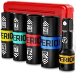Aiourx 1/2" Drive Lug Nut Socket Set, 16.524.5 Mm Flip 5 Pcs Thin.... Fixed Price $39.62.