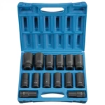 Grey Pneumatic 8038d 14-piece 3/4 In Drive 6-point Deep Sae Impact Socket Set. Fixed Price $238.30.