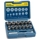 Bolt Extractor Set 15 Pcs Impact & Nut Remover Stripped Lug Remov. Fixed Price $35.38.