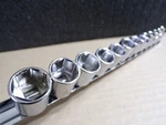 Westward 3/8" 53pn45 Drive Socket Set Metric 13 Pieces 6 Mm To 19 (g). Fixed Price $19.99.