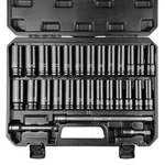29pcs 1/2" Socket Set, Drive Deep Impact Including 3 ", 5", 10" I.... Fixed Price $47.45.