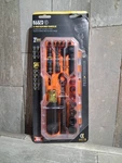 New Klein Tools 65300 21 Pc Sae Knect Socket Wrench Set Impact Pass Thru W/case. Fixed Price $49.97.