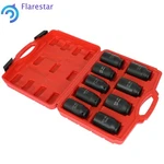 9pcs Deep Impact Socket Set 1/2" 6pt Drive Metric Axle Hub Nut 29-38mm. Fixed Price $32.02.