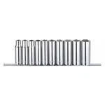 Westward 53pn59 1/2" Drive Socket Set Sae 10 Pieces 3/8 In To 15/16 ,. Fixed Price $34.19.
