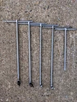 Set Of 5 T-handle Wrenches W/swiveling Hexagon Sockets: Wurth 3, 6, 8 + Beta 6. Fixed Price $100.00.