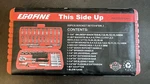Egofine 53pc 1/4 Drive Socket Ratchet Set Sae Metric New Sealed. Fixed Price $39.99.