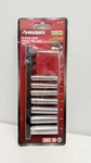 Husky 10 Piece Sae Deep Socket Set 1/4" Drive 628-363 3 Missing. Fixed Price $12.00.