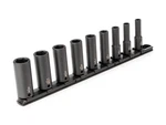 Tekton 3/8 Inch Drive Deep 6-point Impact Socket Set With Rail, 9-piece (5/16.... Fixed Price $53.05.