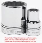 28mm 12pt Shallow 1/2"drive Supertorque High Polished Chrome Usa Socket Stm-1228. Fixed Price $14.10.