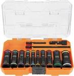 Klein Tools 65239 Knect Flip-20 Deep Impact Socket Set, 20 Sae And One Size. Fixed Price $155.99.
