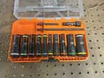 Klein Tools 65239 Flip-20 Deep Well Heavy-duty Impact Socket Set Sae/metric. Fixed Price $89.95.