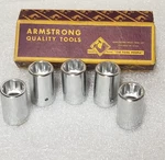 Armstrong Armaloy St-1221 1/2"-drive 12-pt Socket 21/32" Box Of 5 Made In Usa. Fixed Price $165.99.