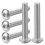 M6-1.0 70mm Button Head Socket Cap Screws Stainless Steel 18-8 (304), Ful. Fixed Price $14.16.