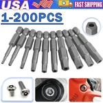 Security Torx Bit Set +hex Key Allen Set-for Power Drill & Impact Driver Lot. Fixed Price $7.29.