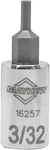 Mayhew 16257 - 3/32" Sae Hex Short Insert Socket Bit, 1/4" Drive 1ea. Fixed Price $10.24.