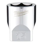 Milwaukee Tool 45-34-9041 1/4 In. Drive 15mm Metric 6-point Socket With Four. Fixed Price $5.49.